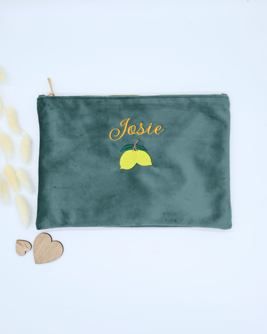 Elegante Samt-Tasche
