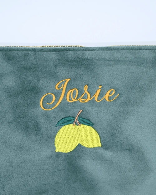 Elegante Samt-Tasche