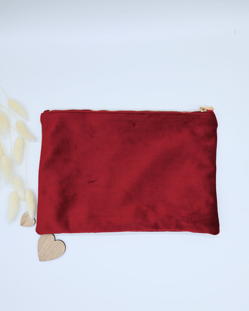 Elegante Samt-Tasche
