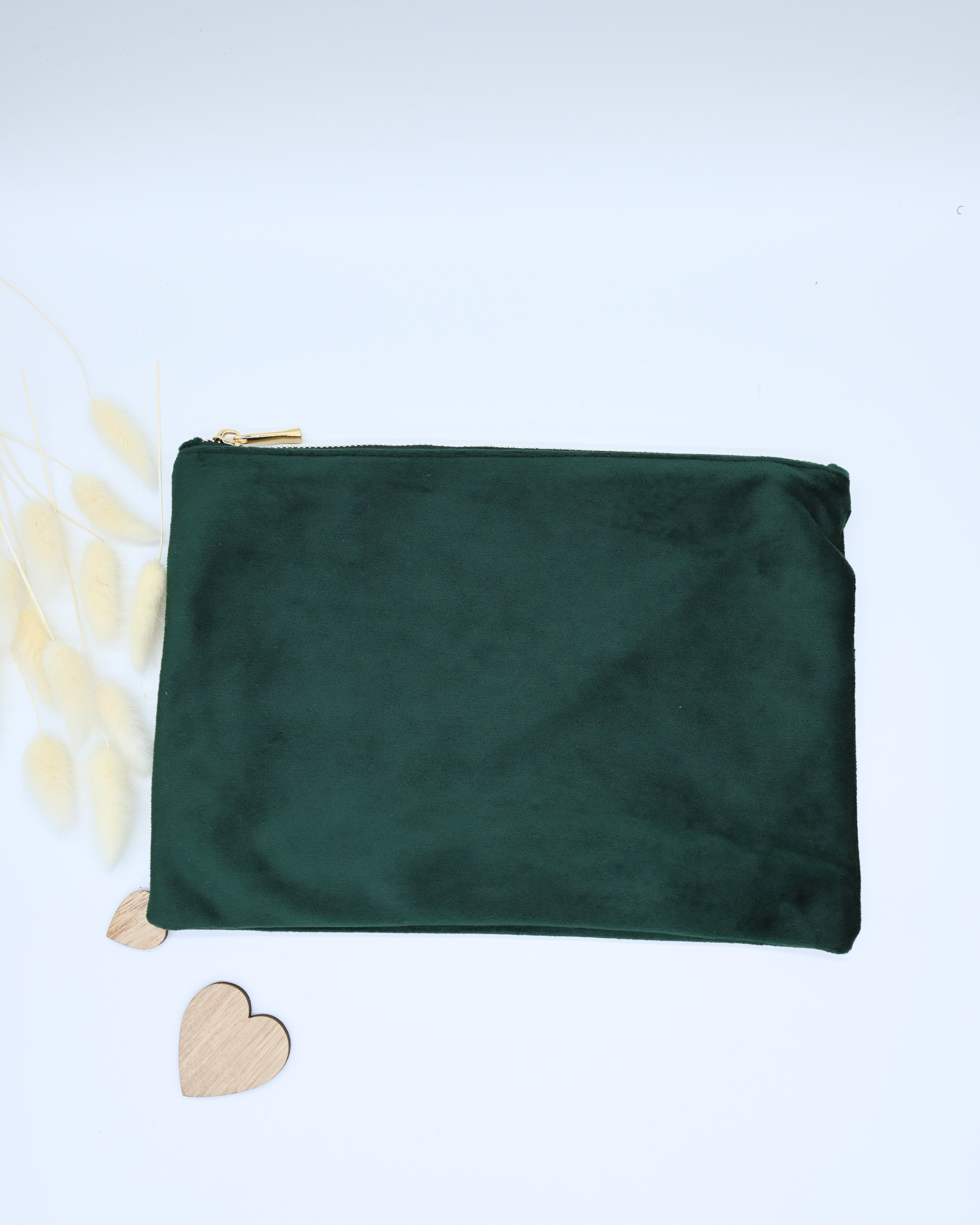 Elegante Samt-Tasche