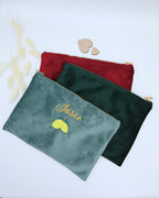 Elegante Samt-Tasche