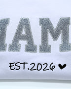 „Mama“ Sweatshirt mit Glitzer